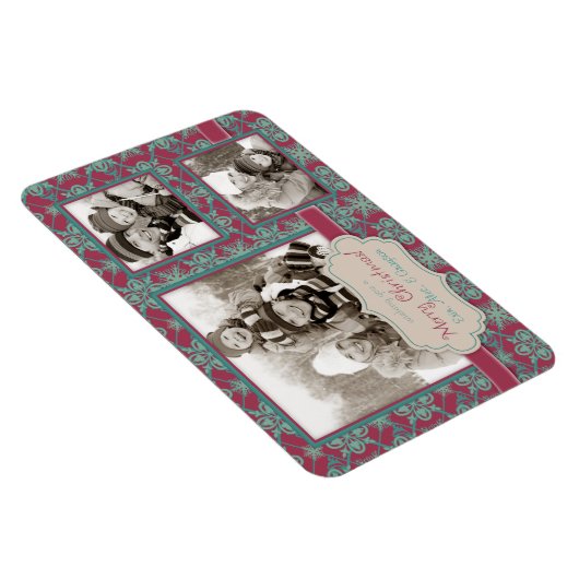 Classy Kerst Bohemian Magnet 3 Magneet (Rechterzijde)