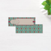 Classy Kerst Skinny Gift Label Mini Visitekaartjes (Bureau)