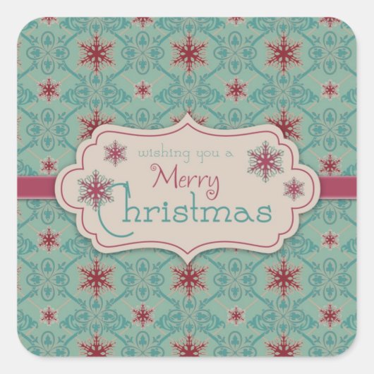 Classy Kerst sticker (Voorkant)