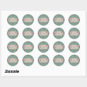 Classy Kerst sticker 2 (Vel)