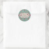 Classy Kerst sticker 2 (Tas)