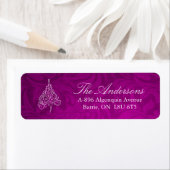 Classy Kerstboom Adresetiketten Etiket (Insitu)