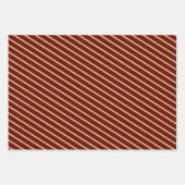 Classy kerstboom Red Gold Holiday Inpakpapier Vel (Voorkant 2)
