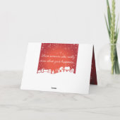 Classy Kerstfeestkaart voor iemand speciaal Feestdagen Kaart (Achterkant)