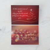 Classy Kerstfeestkaart voor iemand speciaal Feestdagen Kaart (Binnen)