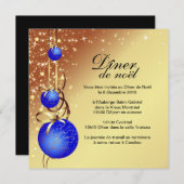 Classy-kerstkaartuitnodiging Kaart (Voorkant / Achterkant)