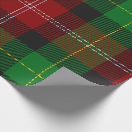 Classy Kerstspeldenstaartje Cadeaupapier (Hoek)