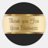 Classy klant dank u Stickers (Voorkant)