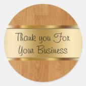 Classy klant dank u Stickers (Voorkant)