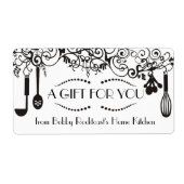 Classy koele sierchef catering culinair etiket (Voorkant)