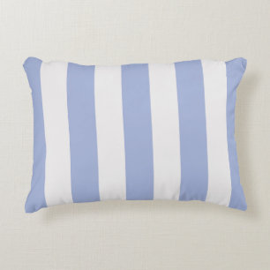 Classy Kustchic Lichtblauw Wit Strepen Accent Kussen