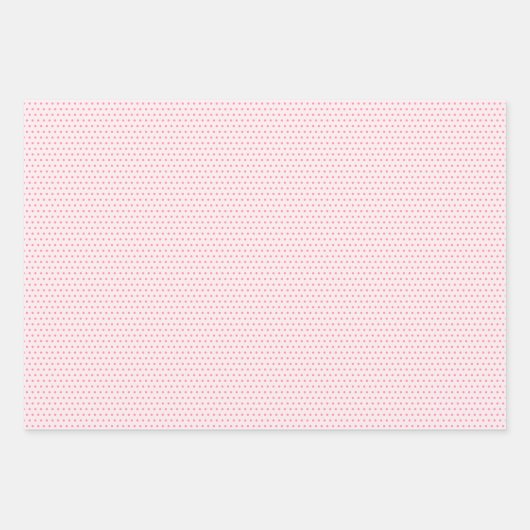 Classy laat bloemenkunstpatroon op heet roze inpakpapier vel (Voorkant 2)