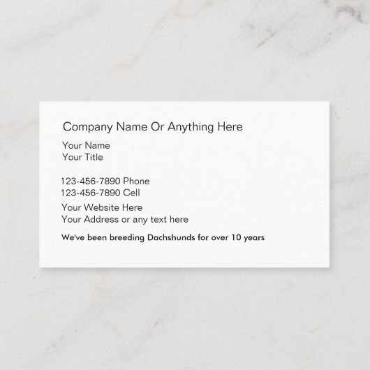 Classy Landscaping Lawn Service Visitekaartje (Achterkant)