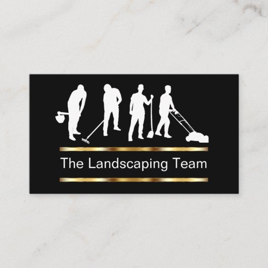 Classy Landscaping Lawn Service Visitekaartje (Voorkant)