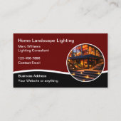 Classy Landschapsverlichting Visitekaartjes (Voorkant)