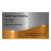 Classy lasmagneten van Visitekaartje Magnetisch Visitekaartje (Voorkant)