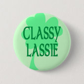 Classy Lassie Ronde Button 5,7 Cm (Voorkant)