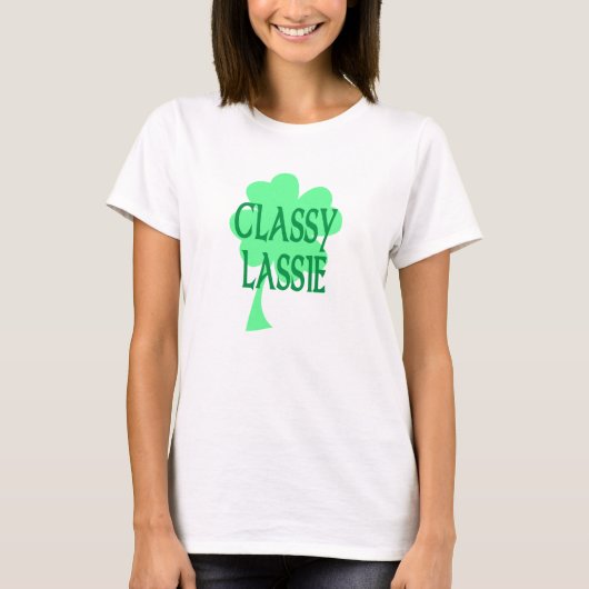 Classy Lassie T-shirt (Voorkant)