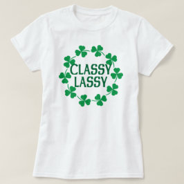 Classy Lassy Shamrocks T-shirt