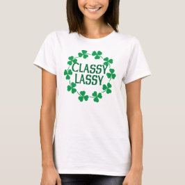 Classy Lassy Shamrocks T-shirt