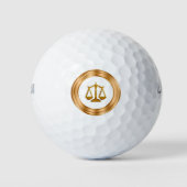 Classy Lawyer Theme Golfballen (Voorkant)