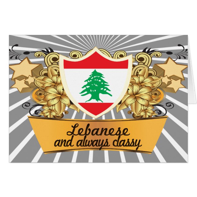Classy Lebanese (Voorkant Horizontaal)