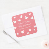 Classy lente baby shower partij vlinder stickers (Envelop)