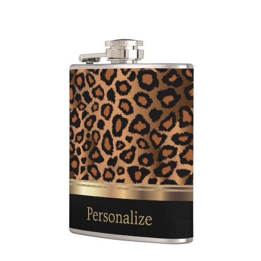 Classy Leopard Animal Print Heupfles (Links)