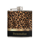 Classy Leopard Animal Print Heupfles (Voorkant)