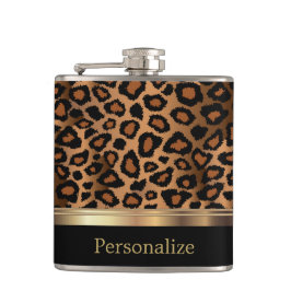 Classy Leopard Animal Print Heupfles