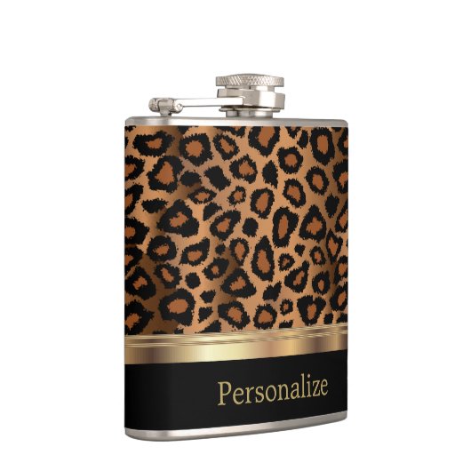 Classy Leopard Animal Print Heupfles (Rechts)