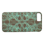 Classy Lijntekening Kunst Case-Mate iPhone Case (Achterkant (Horizontaal))