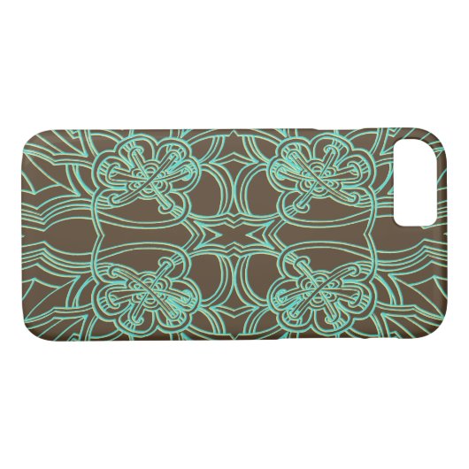 Classy Lijntekening Kunst Case-Mate iPhone Case (Achterkant (Horizontaal))