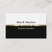 Classy Linen Business Professional-Visitekaartjes Visitekaartje (Voorkant)