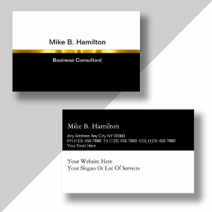 Classy Linen Business Professional-Visitekaartjes Visitekaartje
