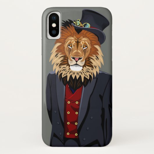 Classy Lion Case-Mate iPhone Case (Achterkant)