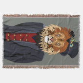 Classy Lion Deken (Voorkant)