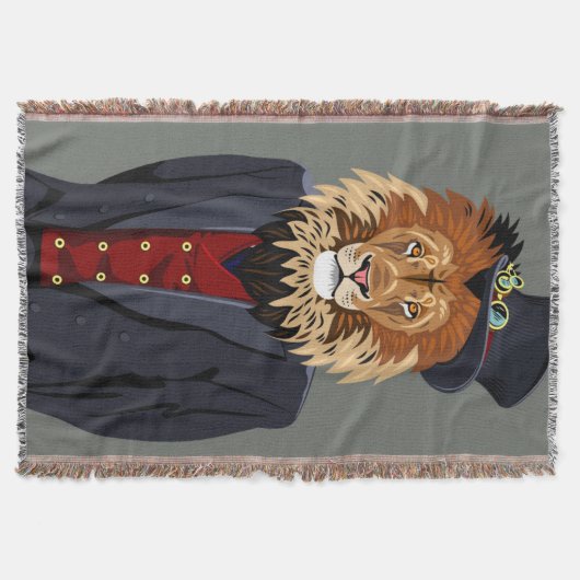 Classy Lion Deken (Voorkant)