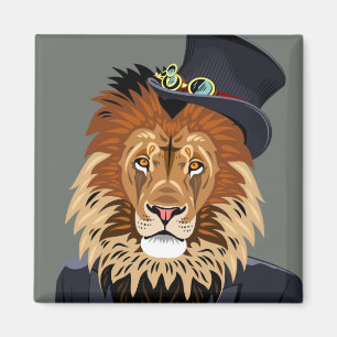 Classy Lion Magneet