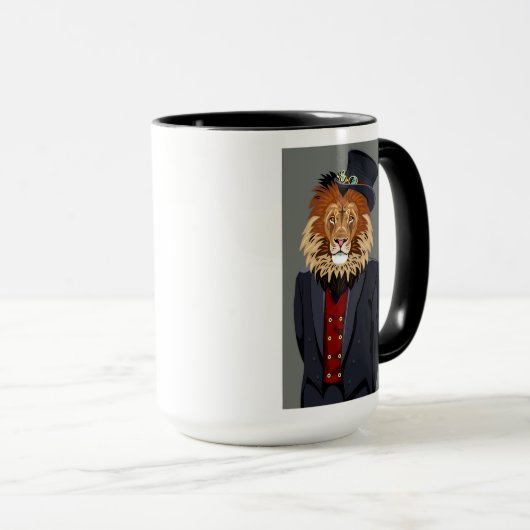 Classy Lion Mok (Voorkant rechts)