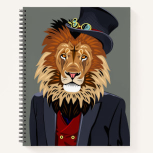 Classy Lion Notitieboek