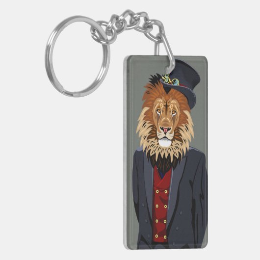 Classy Lion Sleutelhanger (Voorkant Links)