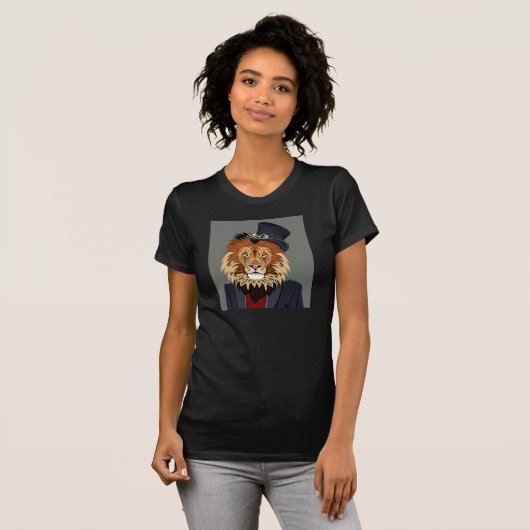 Classy Lion T-shirt (Voorkant volledig)