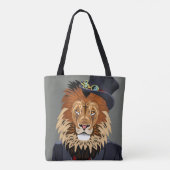 Classy Lion Tote Bag (Achterkant)