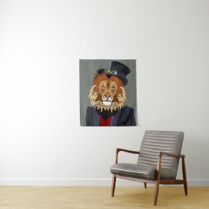 Classy Lion Wandkleed