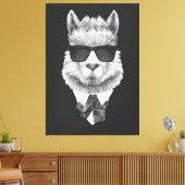 Classy Llama Canvas Afdruk (Insitu (Woonkamer))