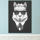 Classy Llama Canvas Afdruk (Insitu (Houten vloer))