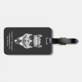 Classy Llama | Jouw namen toevoegen Bagagelabel (Achterkant horizontaal)