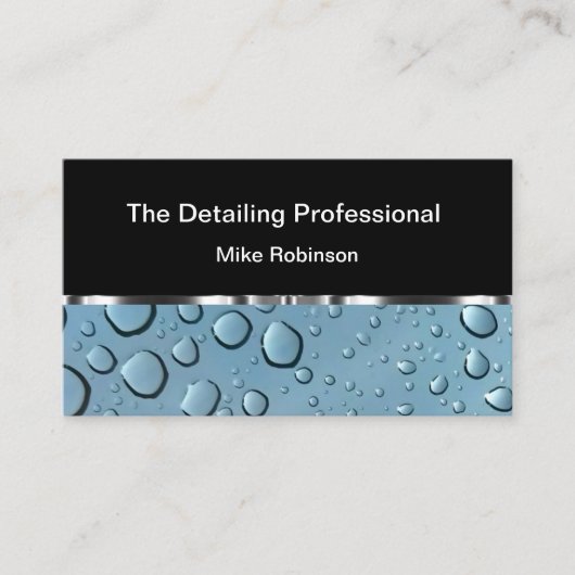 Classy Loodgieter Visitekaartjes Sjabloon (Voorkant)