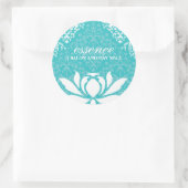 Classy Lotus Flower and Day Spa Sticker (Tas)